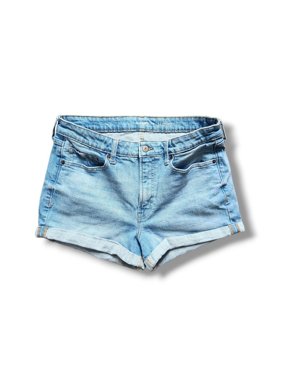Old Navy O.G. Straight High Rise Denim Shorts | 14